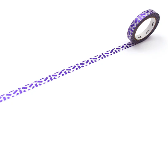 MT basic - washi tape Rectangles mauves