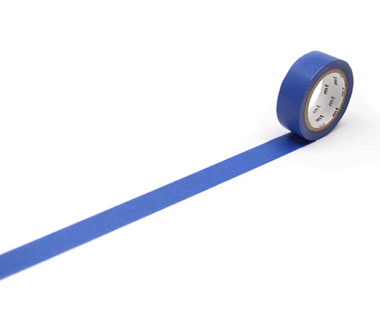 MT uni - washi tape Bleu nuit ruri