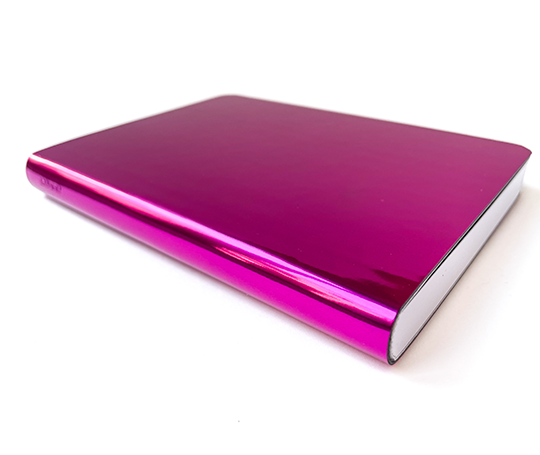 Carnet A6 à couverture souple - Shiny Starlet rose