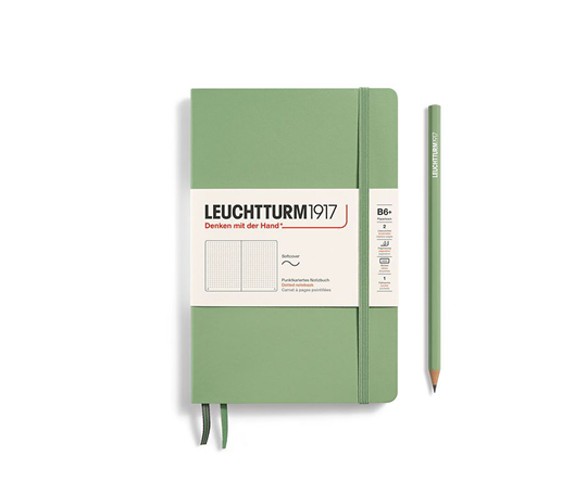 Leuchtturm carnet B6+ souple - Sage