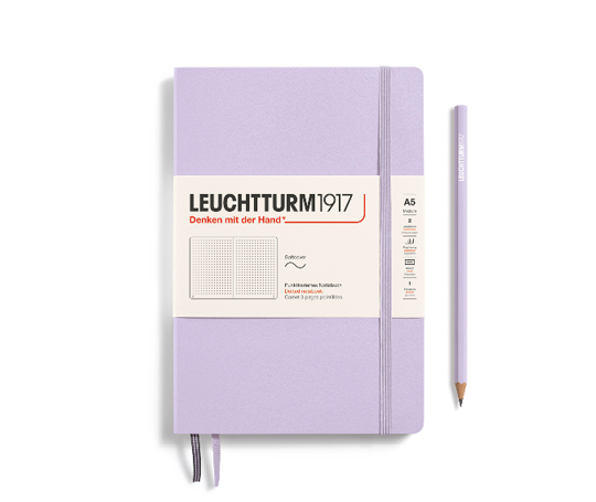 Leuchtturm carnet A5 souple - Lilac