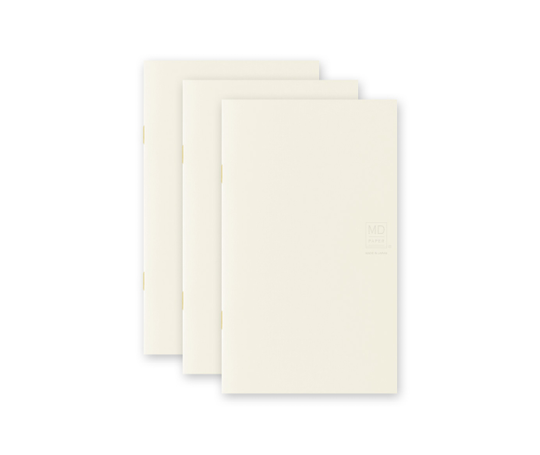 MD Paper set de 3 carnets B6 slim