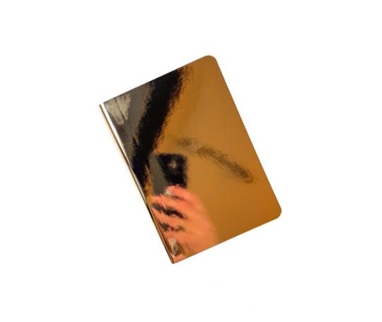 Carnet A6 à couverture souple - Shiny Starlet Doré