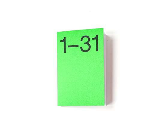 Marjolein Delhaas - journal 31 - Fluo Green 802