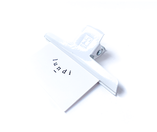 Pince 12 cm - Blanc