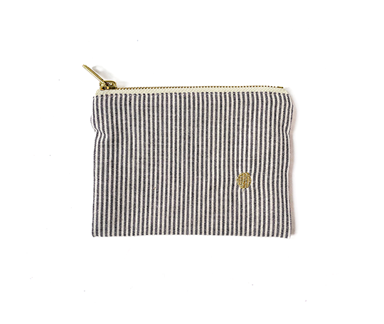 Petite pochette en coton - Motif Finette