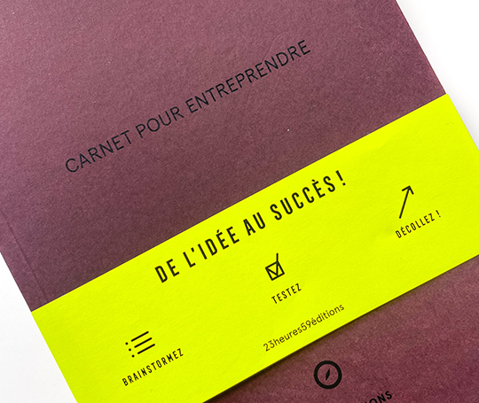 Carnet pour entreprendre