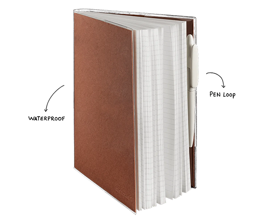 Mishmash - Couverture pour carnet Naked