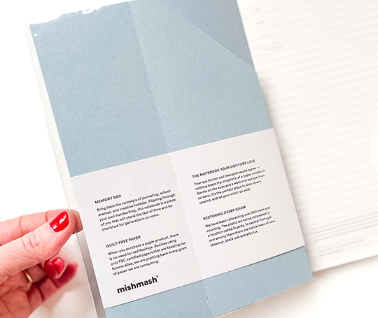 Mishmash - Couverture pour carnet Naked