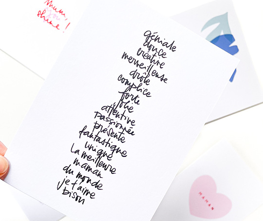 Carte - Maman Géniale
