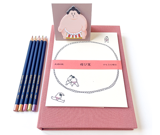 Set de papier à lettres - Sumo