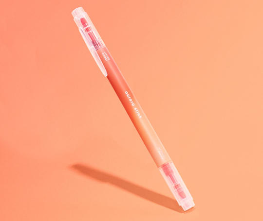 Surligneurs Aurora bicolores pastels