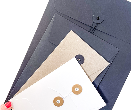 Enveloppe à fermeture japonaise DL