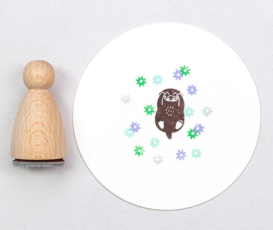 Cachet - Bébé loutre