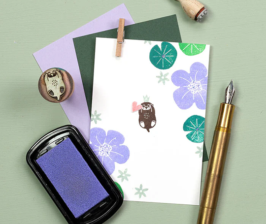 Cachet - Bébé loutre