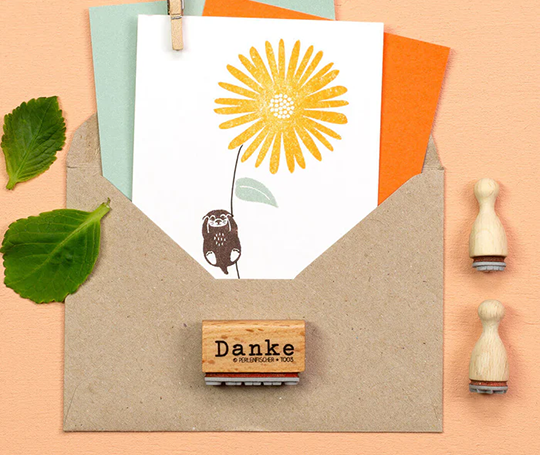 Cachet - Bébé loutre