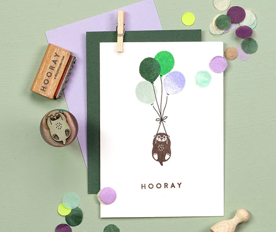 Cachet - Bébé loutre