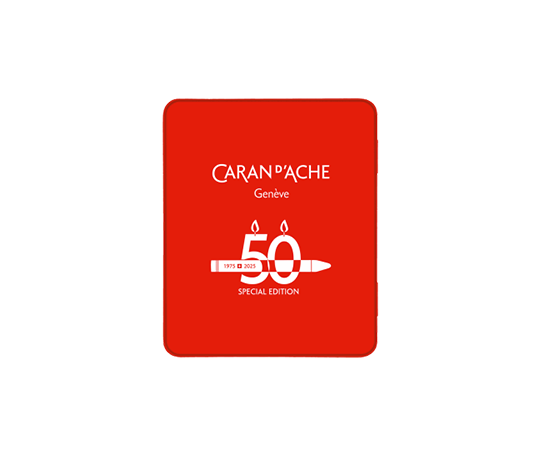 Caran d'Ache NEOCOLOR II Aquarelle 50 ans 10 pastels -  Pastel