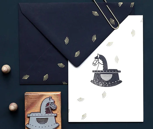 Cachet - Petit éventail