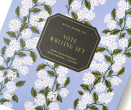 Rifle Paper Co. - Ensemble de correspondance Hortensia