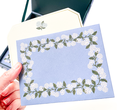Rifle Paper Co. - Ensemble de correspondance Hortensia