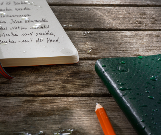 Leuchtturm Outlines carnet souple anti-intempéries - Navy