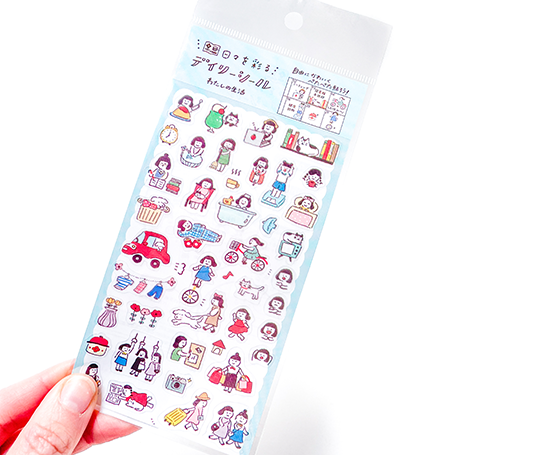 Mini autocollants - Petits personnages