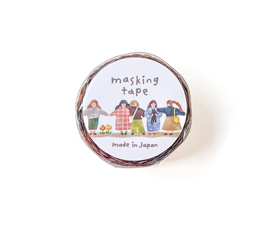 Masking tape découpé - Amies