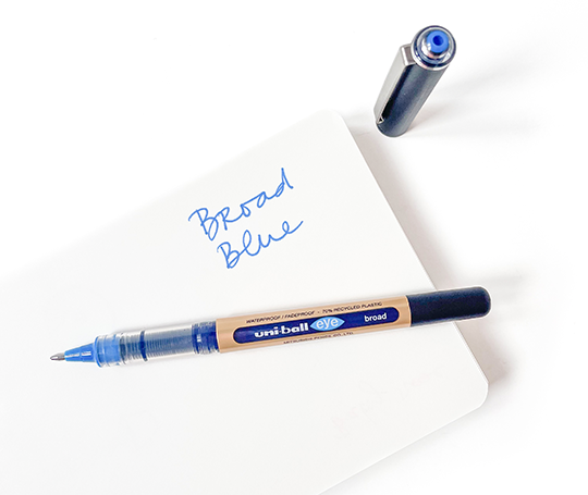 Uni-ball - roller Eye Broad 1 mm - Bleu