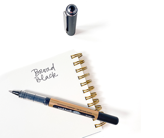 Uni-ball - roller Eye Broad 1 mm - Noir