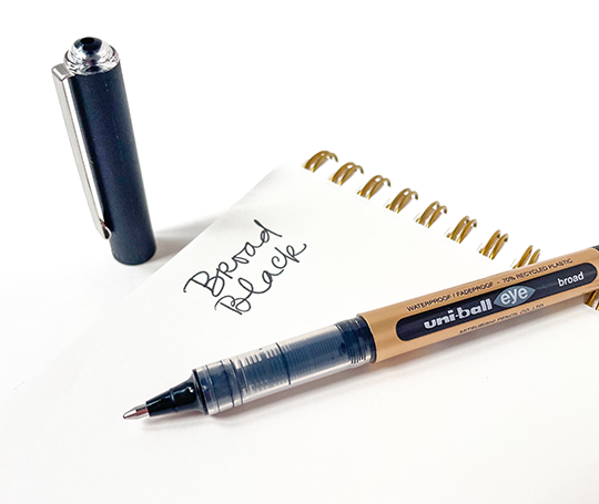 Uni-ball - roller Eye Broad 1 mm - Noir