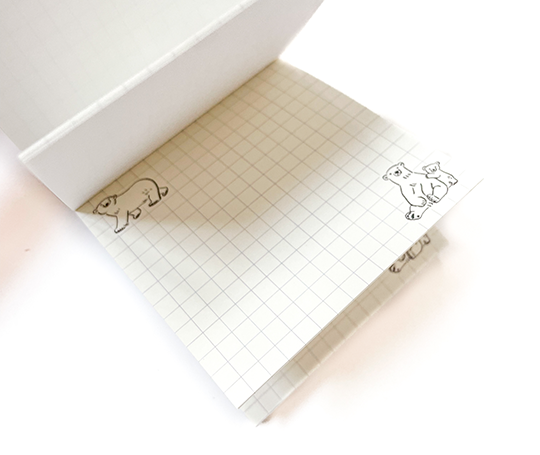 Bloc-notes Animal Parade - Ours polaire