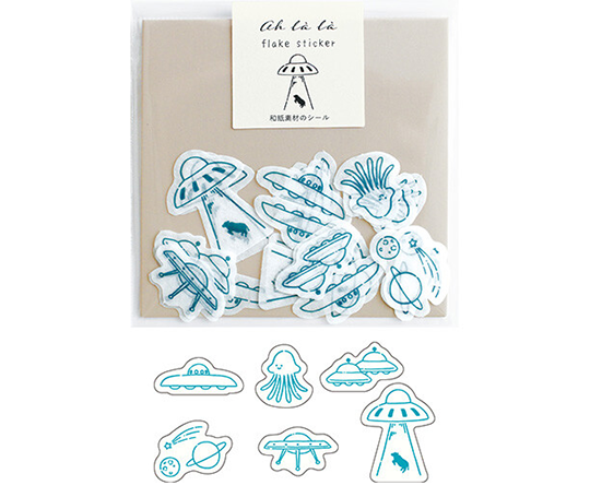 Autocollants "flake" Ah là là - Aliens