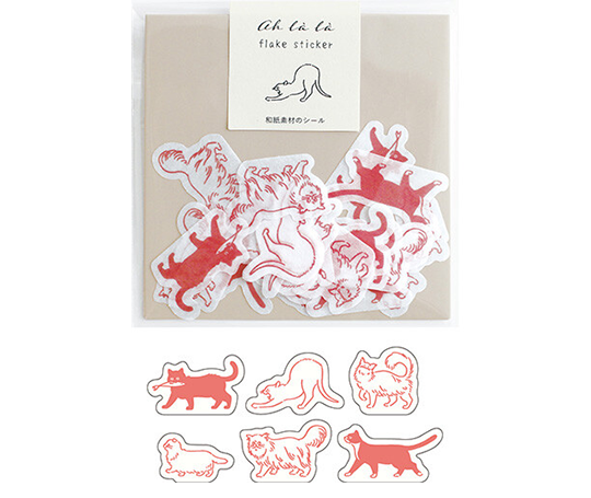 Autocollants "flake" Ah là là - Chats