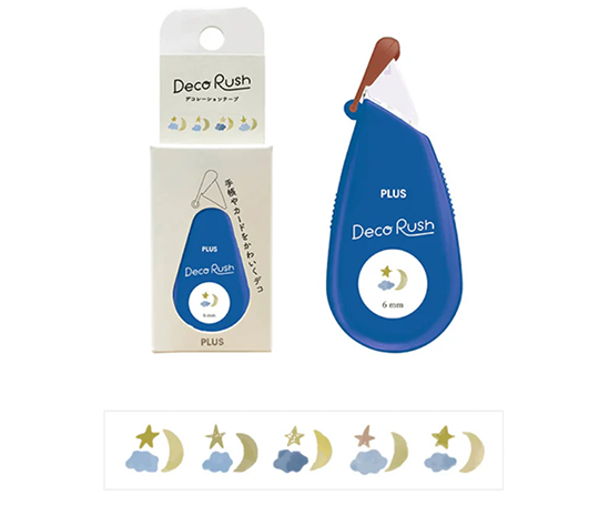 Mini dérouleur de washi tape Deco Rush - Lune
