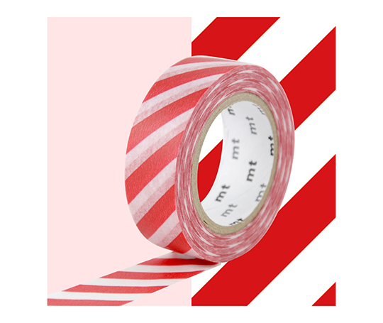 MT deco - washi tape Rayures rouges