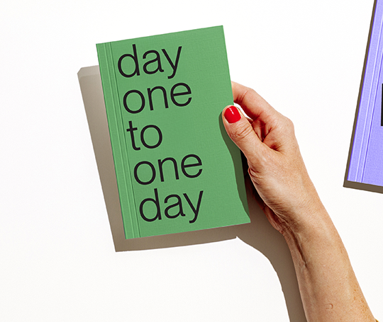 2026 Planner "day one to one day"  - Chlorophyl