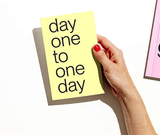 2026 Planner "day one to one day"  - Vanille