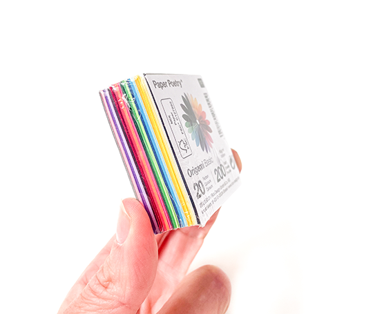 Mini papier origami 5x5 cm