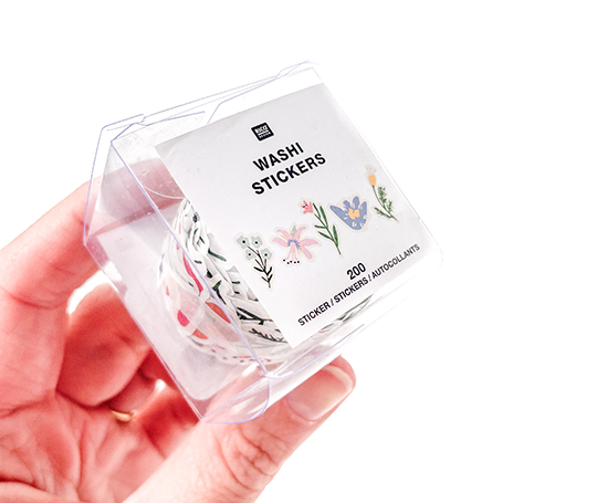 Washi stickers - Fleurs