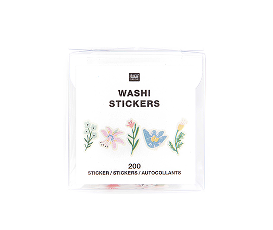 Washi stickers - Fleurs