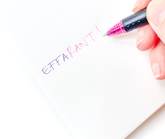 Pilot Frixion Point Clicker - Roller à encre gel effaçable - Violet