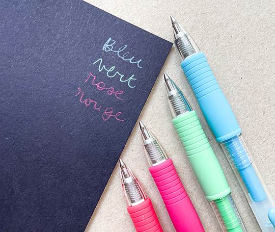 Pilot G-2 - Roller à encre gel - Rouge Fluo