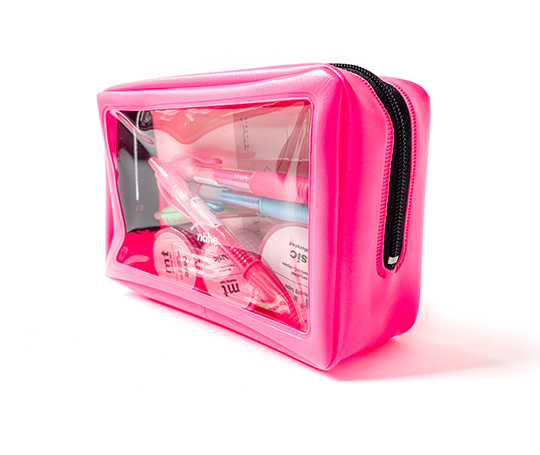 Nähe - Pochette de rangement - Rose fluo (S)