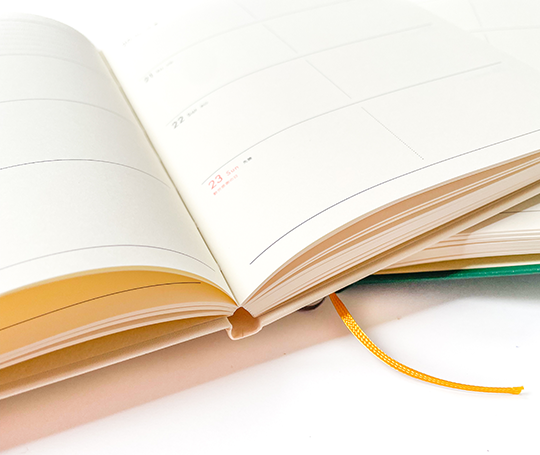 Hightide Agenda 2026 blocs - Abeille - Vert (type A)