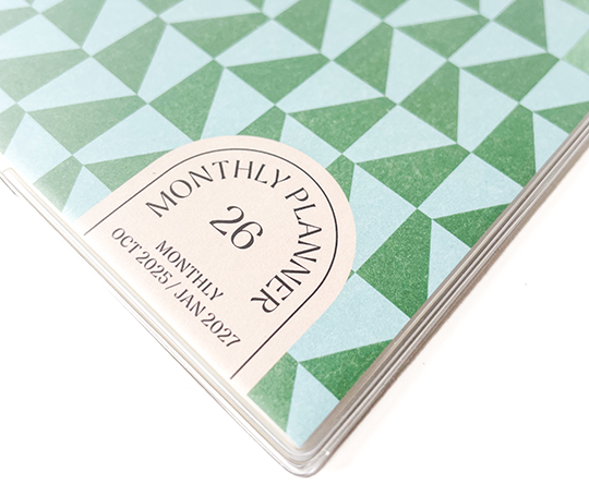 Hightide Agenda 2026 mensuel - Sail - Vert (type E)