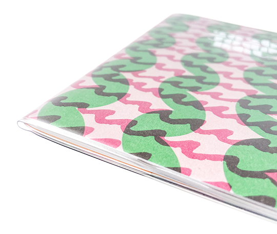 Hightide Agenda 2026 mensuel - Vagues - Rose/vert (type K)