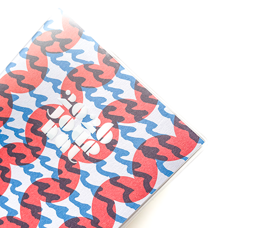 Hightide Agenda 2026 mensuel - Vagues - Bleu/rouge (type K)