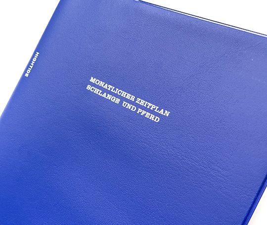 Hightide Agenda 2026 mensuel - Schlange und Pferd (type K)