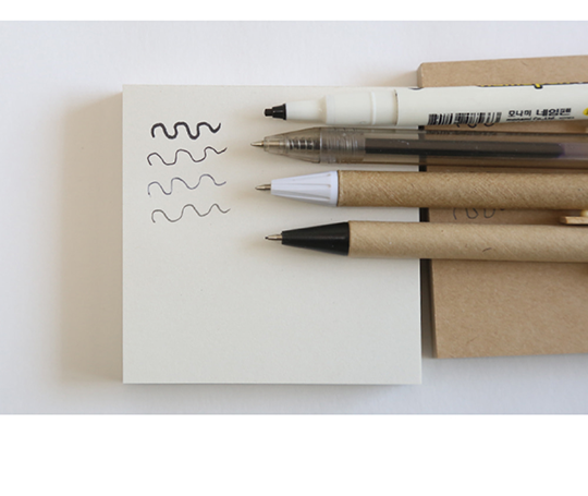 Bloc mémo à fermeture japonaise